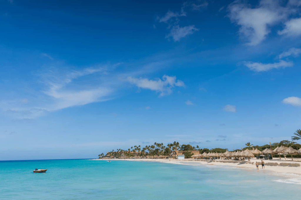 view on Aruba