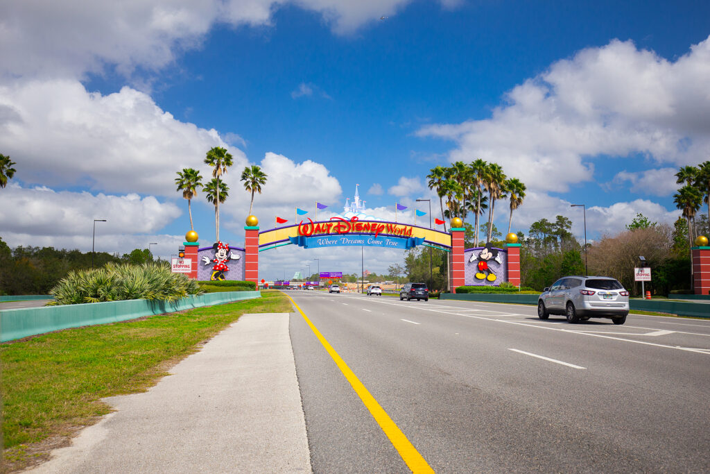 Disney World Florida entrance