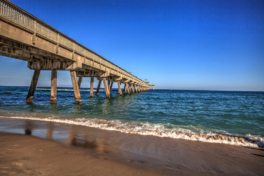 Deerfield Beach Pier Florida by Tripps Plus Las Vegas